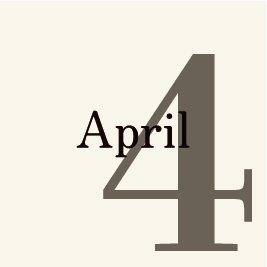 APRIL -4月-
